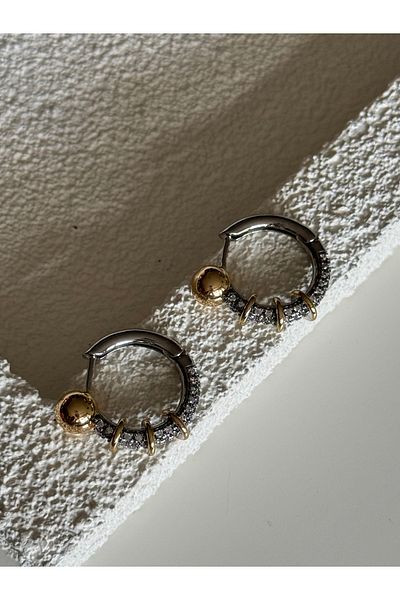 Rossetto Atelier Imported Ball Vinta Earrings