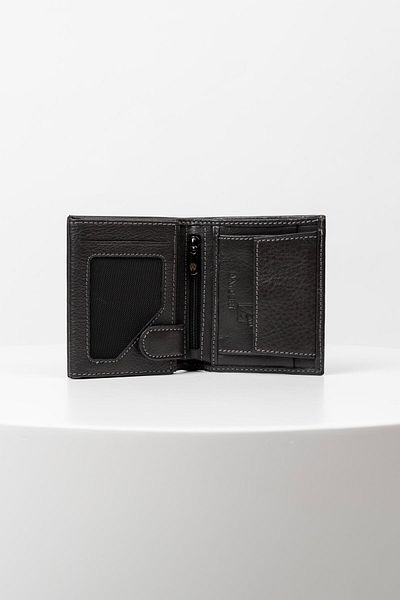 BAYDERİ Luna Genuine Leather Rfid Protected Gentle Men's Wallet with Convenient Coin Tank