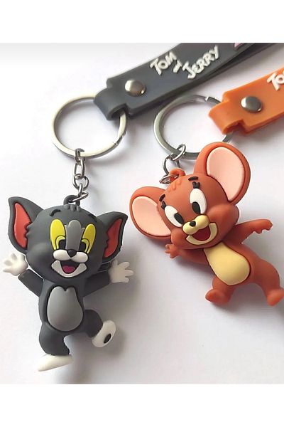 Canderel Tom and Jery Keychain 2 Pieces