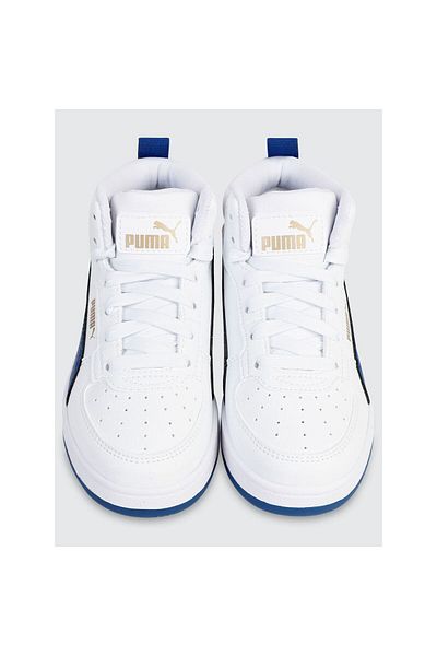 Puma Pantofi sport pentru copii Caven 2.0 Mid Ps 393843 alb