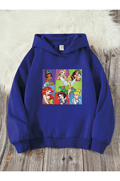 YUNAYT Dječja majica sa kapuljačom i printom