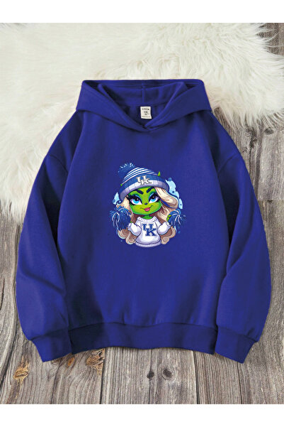 YUNAYT Дитячий світшот з капюшоном і принтом