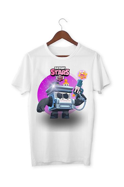 ALPŞAN TİCARET Tricou cu model pian BRAWL STARS pe 8 biți - Copii/Adulți