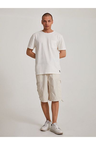 Ltb Cream Colored PockeT T-Shirt