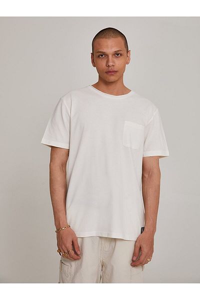 Ltb Cream Colored PockeT T-Shirt