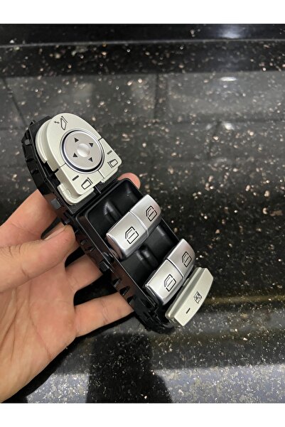 Store MERCEDES CAM DÜĞME PANELİ SİYAH W205 W213