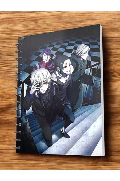nihonwosekai Tokyo Ghoul Anime A5 Boy Spiral Notebook 50 Sheets
