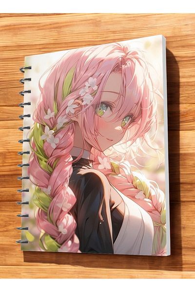 nihonwosekai Demon Slayer Demon Slayer Anime A5 Caiet cu spirală 50 de coli
