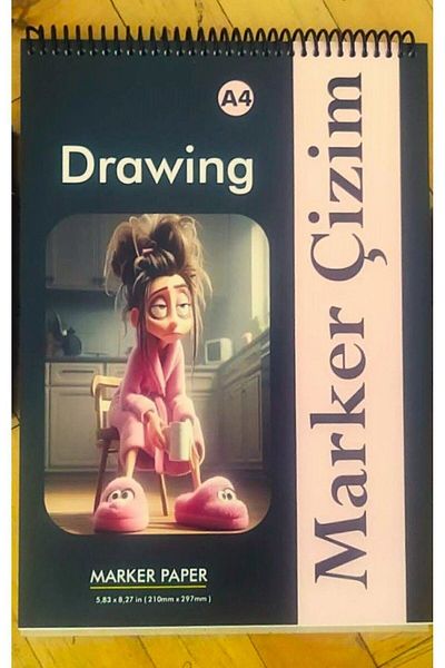Koala Marker Drawing Pad, Sketch Pad, A4 Size