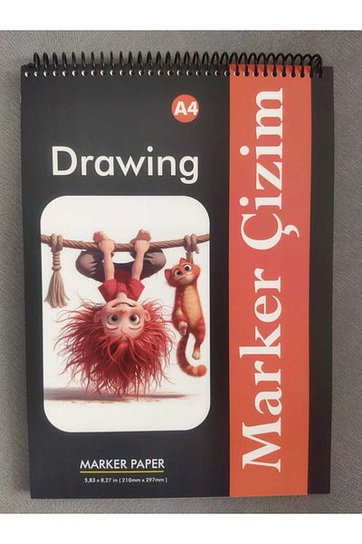 Koala Marker Drawing Pad, Sketchbook, A4 Size
