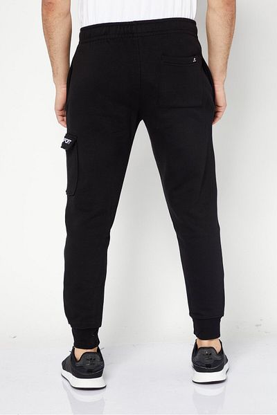 DKNY Sport Men Sportswear Fit Drawstring Pull-on Training Jogger Pant, Black