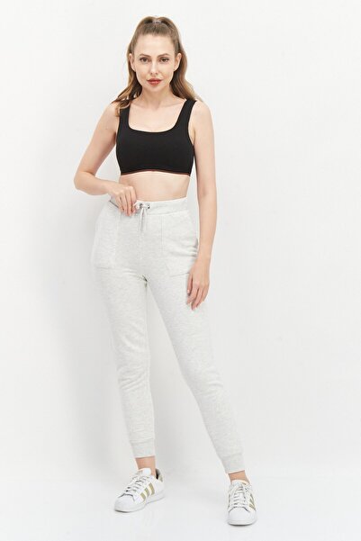 NA-KD Women Regular Fit Solid Jogger Pant, Grey