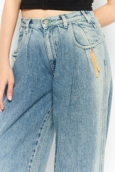 Diesel Women Regular Fit Wash Stretchable Jeans, Blue