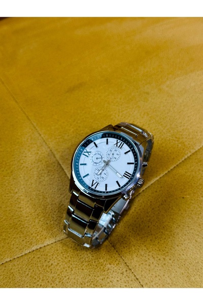 İnogge Men's Premium Wrist Watch with Silver Roman Numerals