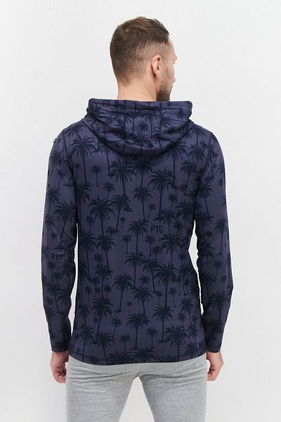 Puma Men Sportswear Fit Long Sleeve Training Hoodie Sweatshirt, Blue