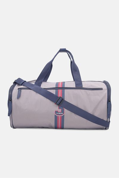 La Martina Men Brand Logo Travel Bag 53 L x 28 H x 28 W cm, Grey Combo