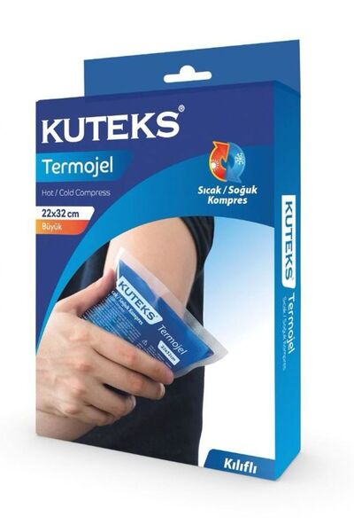 Kuteks Termojel Sıcak & Soğuk Kompres 22cm X 32cm - Kılıflı