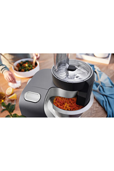 Bosch Mum58359 Serie 4 Mutfak Makinesi Mum 5 1000 W Metalik Inoks Gümüş