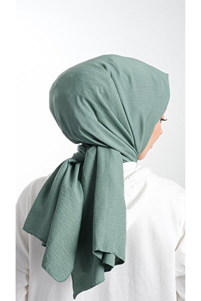 HÜRREM BONE Șală școlară clasică, simplă, din bumbac, verde petrol, Jazz Plain 202105_19