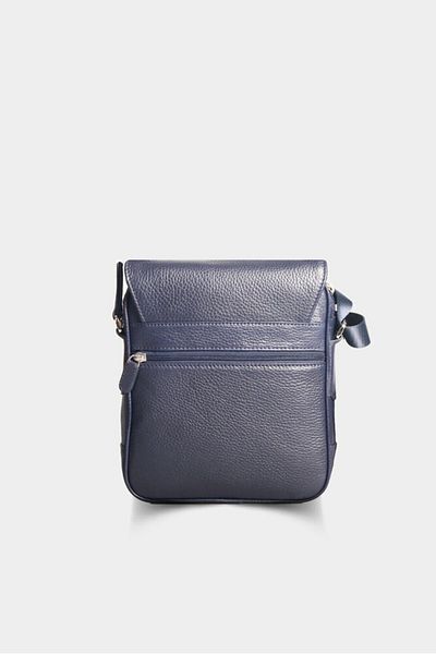 GUARD Navy Blue Genuine Leather Shoulder Bag - Grd2412Wt716
