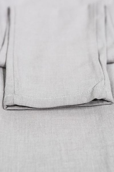 ASG TEKSTİL Pantaloni pentru copii de culoare gri cu design cu puncte negre
