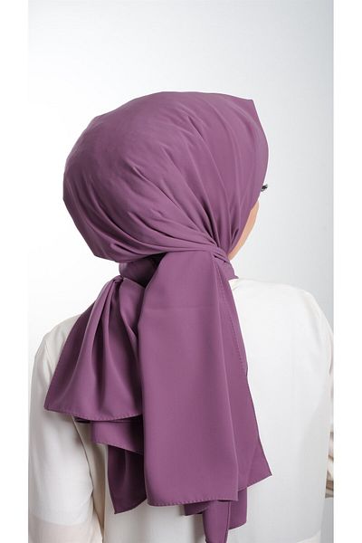 HÜRREM BONE Şarabi Plain Classic Shawl Medina Silk Plain202103_08