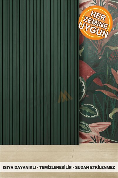 DECOMALL Code131 KENDİNDEN YAPIŞKANLI DUVAR KAPLAMA AHŞAP ÇİTA GÖRÜNÜMLÜ FOLYO İSKANDİNAV PANEL (100X300cm)