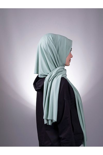 HÜRREM BONE Çağla uni șal clasic țesătură viscoză lycra bumbac pieptănat 202101_32