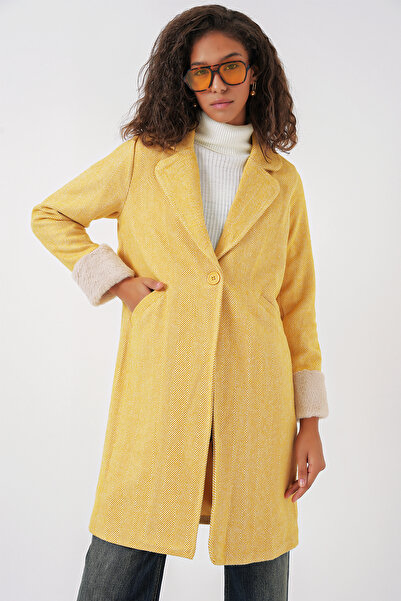 Bigdart 9085 Fish Back Cashew Coat - B.Yellow
