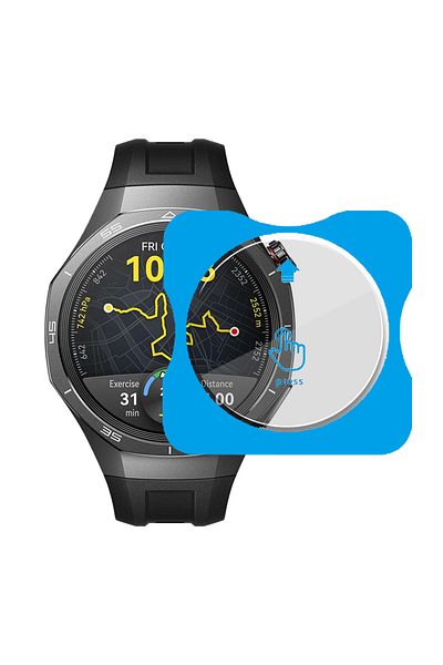 Sneezy واقي شاشة من الزجاج المقوى لساعة Huawei Watch GT5 Pro مقاس 46 مم، سهل التركيب