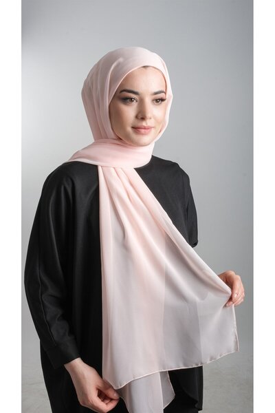 HÜRREMBONE SARAYDAN GELEN GÜZELLİK Salmon Practical Ready-made Σάλι Σιφόν Σωλ...