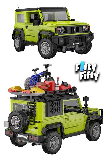 Vagonlife Suzuki Jimny -C62001W (1803 Pieces) Professional Toy Set
