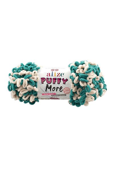 Alize Puffy More Hand Knitting Thread, Blanket, Baby Products