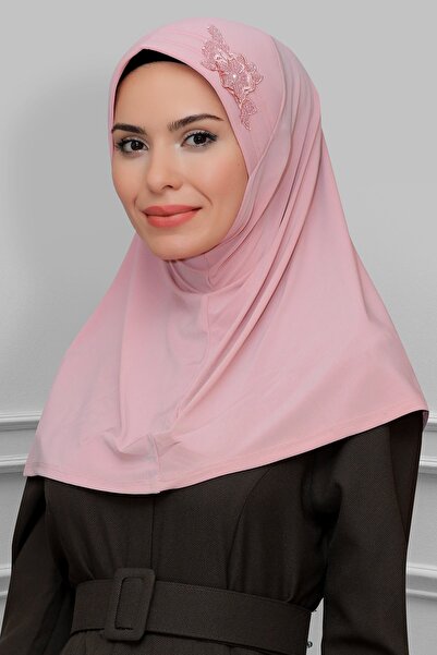 HÜRREM BONE Pulbere Practică, gata de fabricare, eșarfă hijab interconectată,...