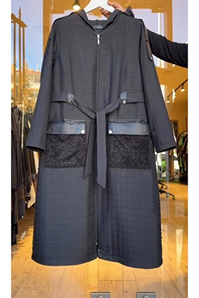 fatma Women's Plus Size Fur Detailed Parka