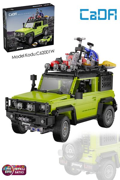 Vagonlife Suzuki Jimny -C62001W (1803 Pieces) Professional Toy Set