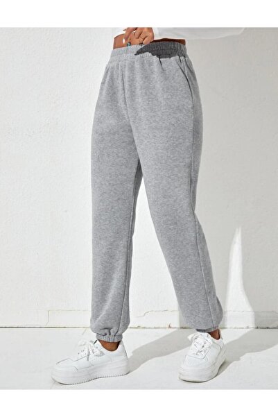 yg ydn giyim Γυναικείο Γκρι Τζόγκερ Φούτερ