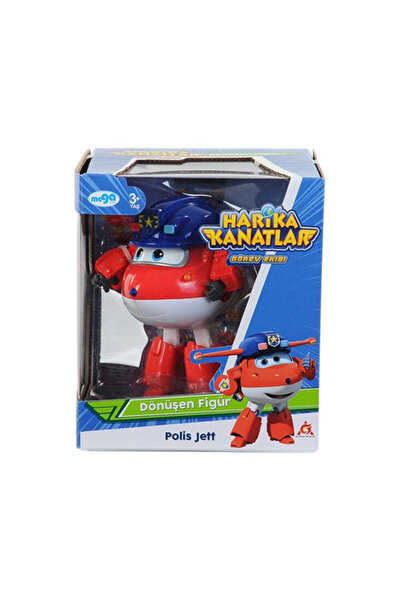 Yumurcak Oyuncak أجنحة ميجا الرائعة التي تحول الشرطة جيت