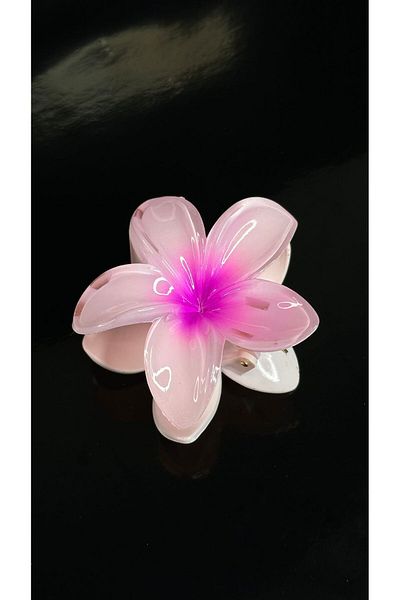 Mollycrush Women's Lotus Flower Design Peg Buckle Elegant and Elegant Hair Accessory