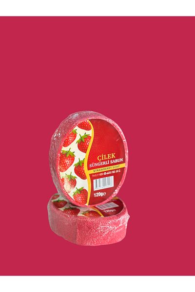 BDUP Strawberry Sponge Soap