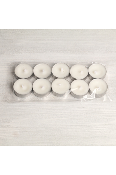Yeşil İncir Tealight Soya Mumu 10 adet