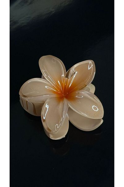 Mollycrush Women's Lotus Flower Design Peg Buckle Elegant and Elegant Hair Accessory