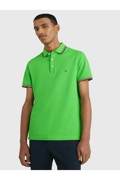 Tommy Hilfiger تي شيرت رجالي 1985 POLO ORGANIC COTTON REGULAR FIT
