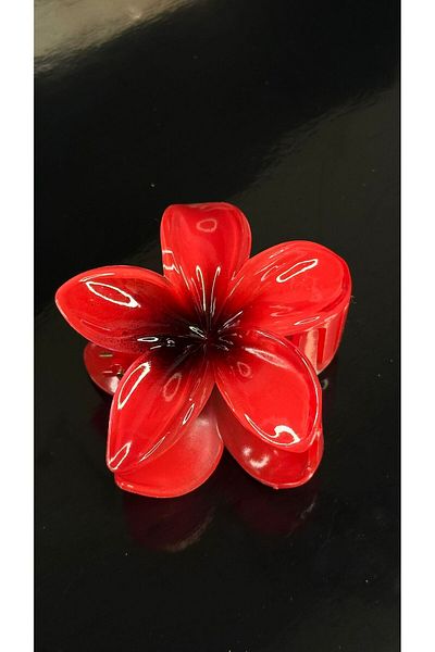 Mollycrush Women's Lotus Flower Design Peg Buckle Elegant and Elegant Hair Accessory