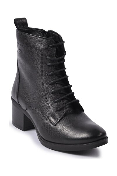 Castle Black Castleblack 92159-1 Чорні жіночі зимові шкіряні чоботи