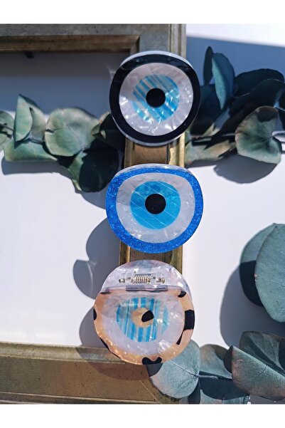 VOBEEYKU إطار بني منقوش على شكل عين