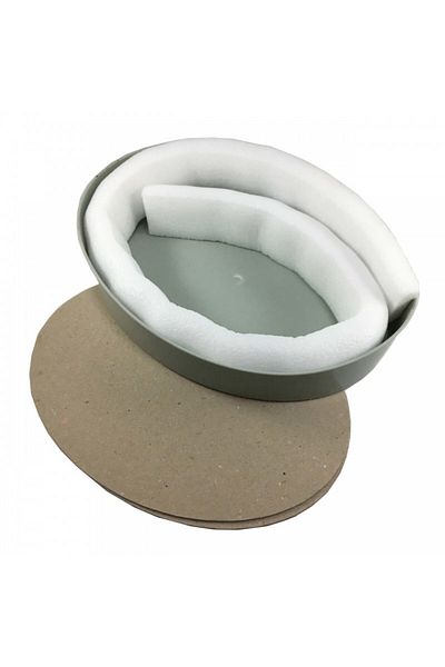 Turgut Brode Plastic Oval Box Towel Holder