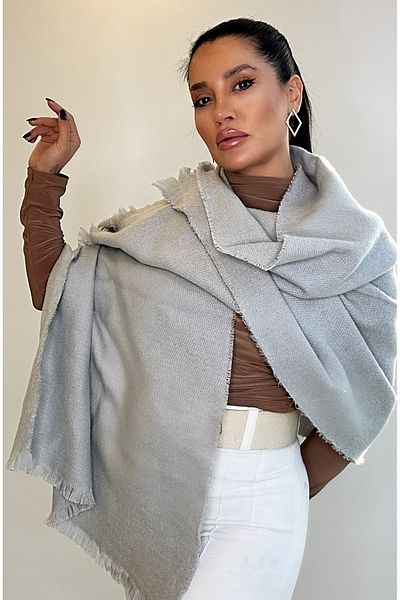 asalya Wool Knitwear Winter Shoulder Shawl