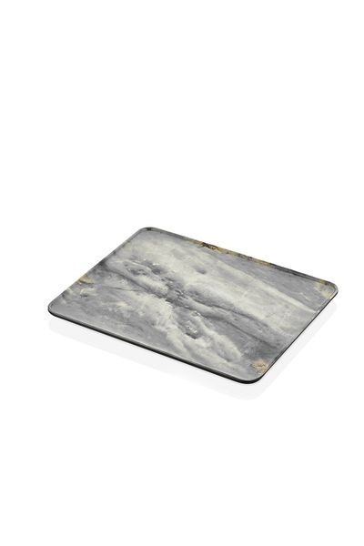 Külsan Melamine Royal Flat Rectangular Service 33 cm Marble