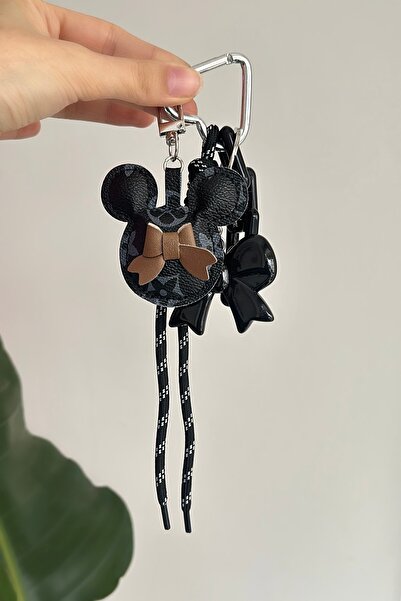 Okko Store سلسلة مفاتيح إكسسوارات حقيبة جلدية ساحرة